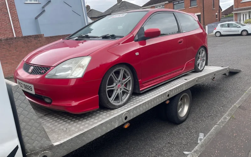vehicle recovery Belfast